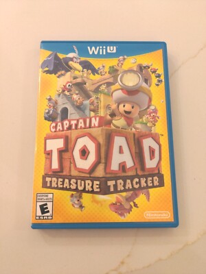 Captain Toad Treasure Tracker (Nintendo Wii U, 2014) CIB Complete TESTED 