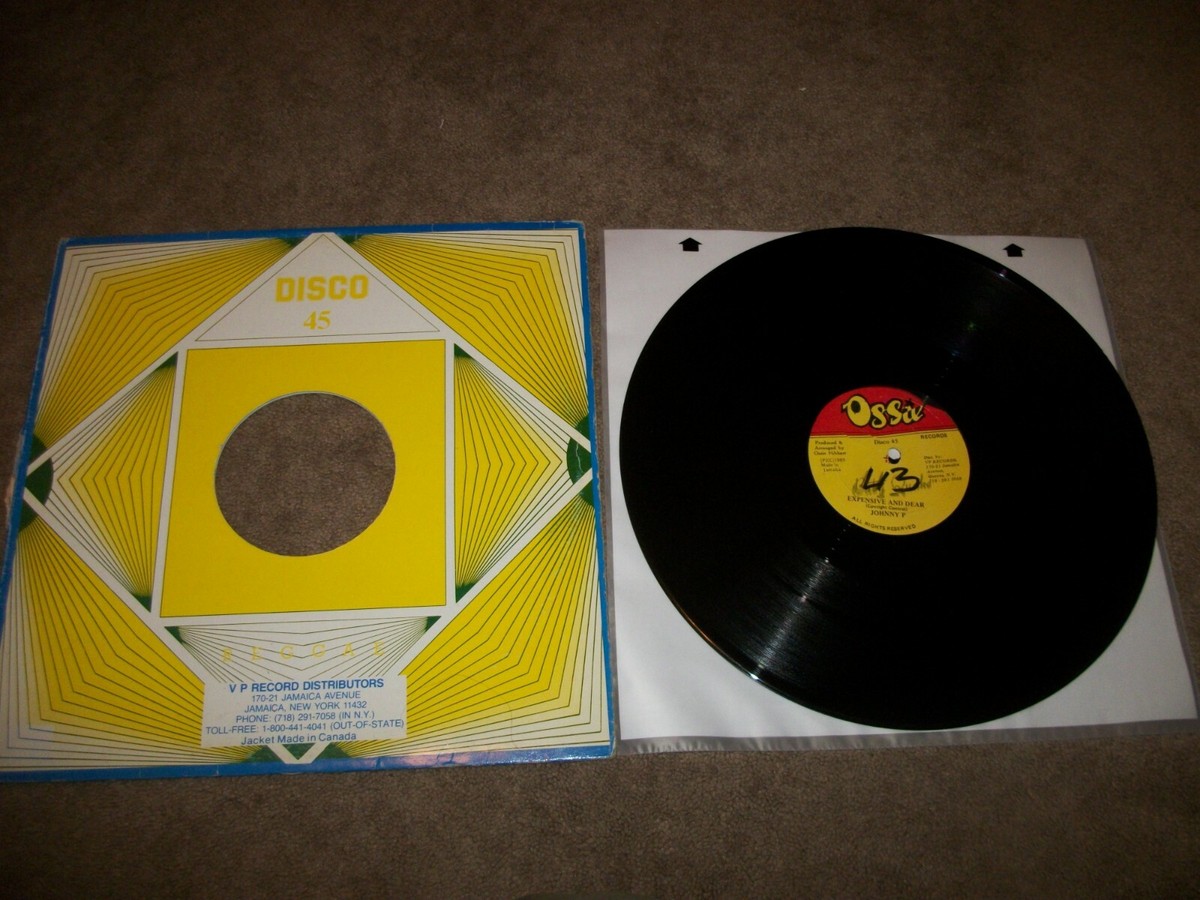 RARE REGGAE OSSIE HIBBERT JOHNNY P EXPENSIVE AND DEAR 12