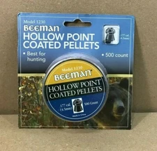 Beeman Hollow Point Coated Pellets .177 Caliber 500 Count Model 1230
