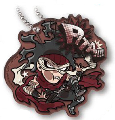 My Hero Academia Chizome Akaguro Hero Killer Pita!!!! Rubber Key Chain