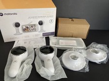 Motorola VM65-2 CONNECT 5.0 WiFi HD Video Baby Monitor w/ 2 Cameras  PTZ