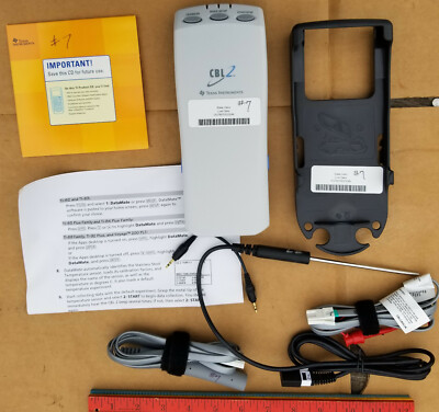 Texas Instruments CBL2 Calculator Base Data Collection Device w/ Manual Probe et