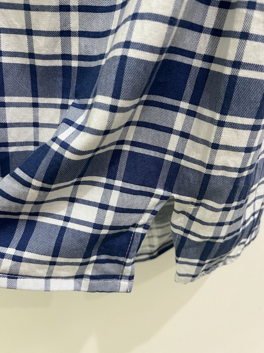 blue plaid dress urban outfitters Fitted Square Strap Dress