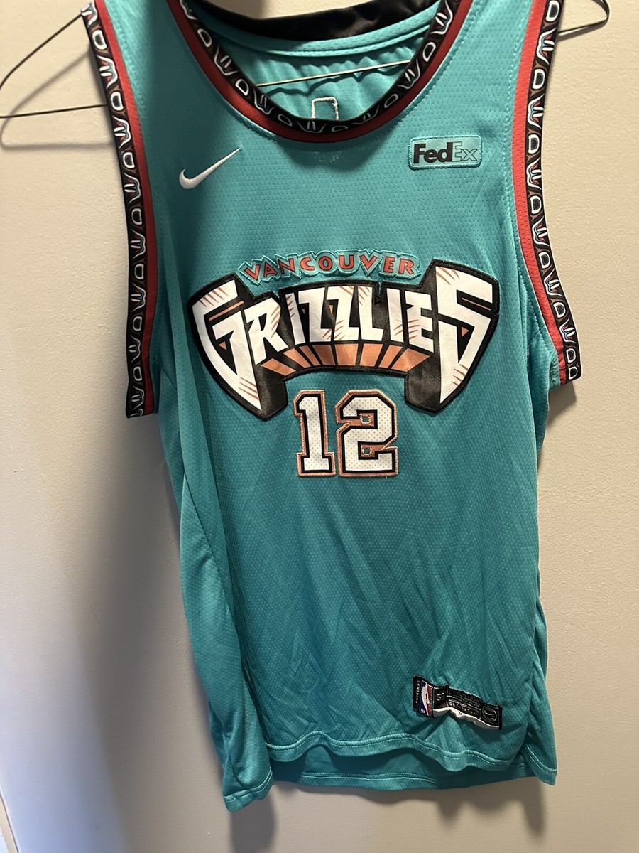Ja Morant Throwback Vancouver Grizzlies Jersey #12 Mens Size L | eBay