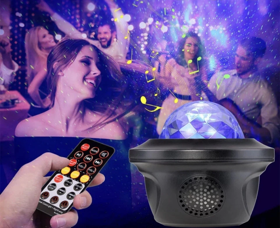 Lumière Chambre LED Effet Galaxie + Bluetooth Musique - Photo 2/4