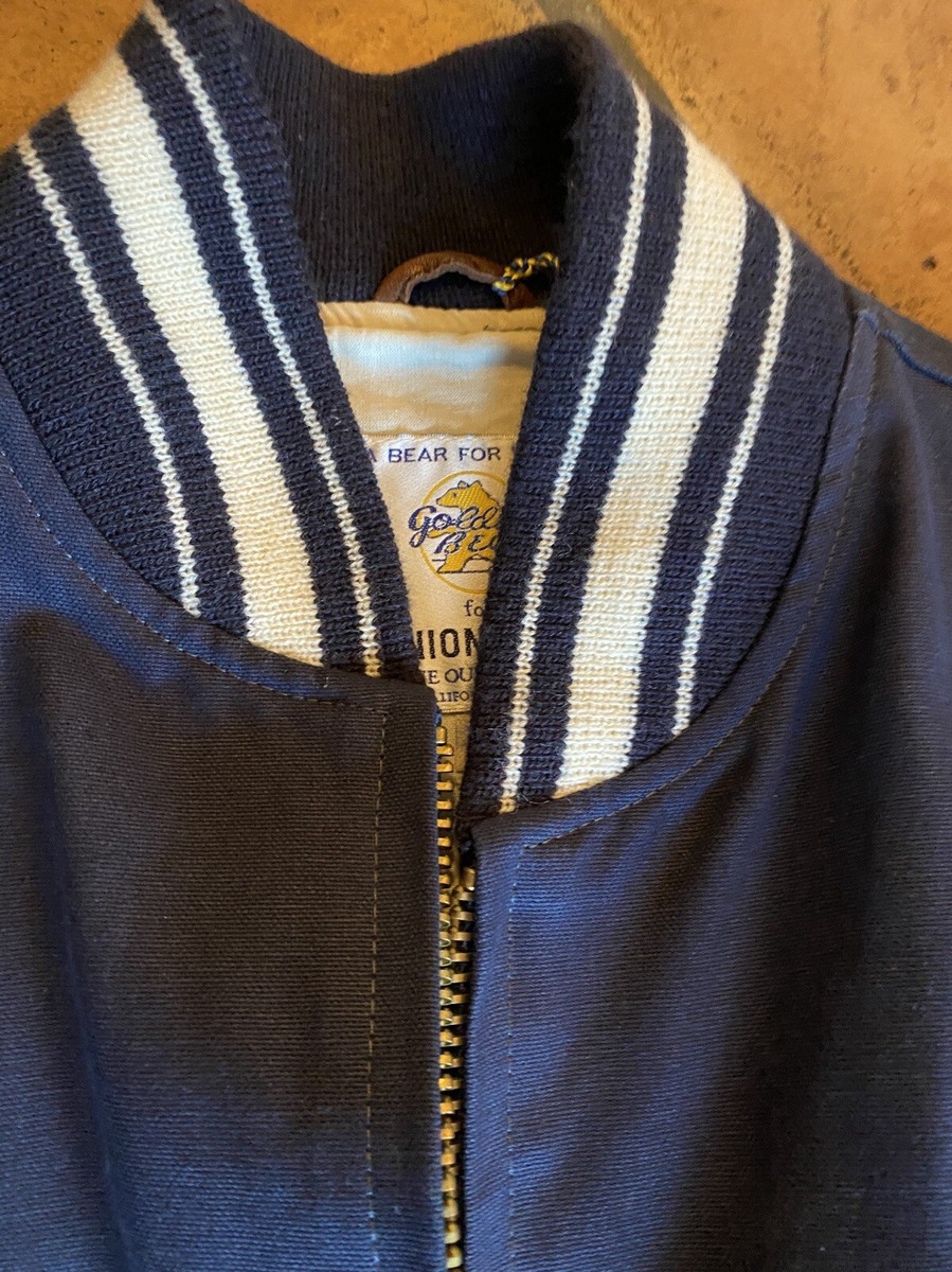 Unionmade X Golden Bear Bomber Varsity Jacket Men 