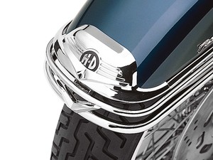 fender harley front davidson flh trim softail chrome roadking oem usa made king road classic tip ebay