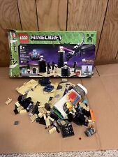 LEGO Minecraft #21117 The Ender Dragon 100% Complete w/Manual Minifigs &  Box