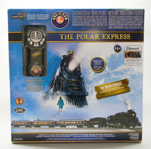 LIONEL THE POLAR EXPRESS LIONCHIEF BLUETOOTH 5.0 TRAIN SET O GAUGE 2123130 NEW - Picture 1 of 5