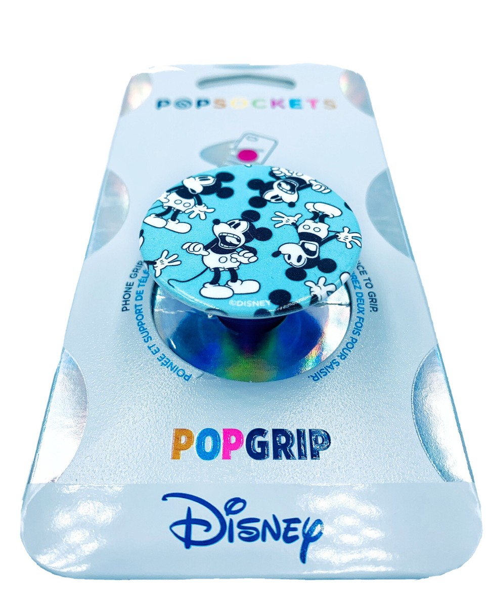 Popsockets Disney Mickey Mouse Pattern Teal Blue PopGrip PopSocket Pop  Socket