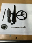 Vintage GI Joe JEEP MOTORCYCLE PARTS MACHINE GUN STEERING WHEEL MORE