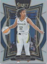 2025 Panini Select WNBA #69 Tyasha Harris Silver Prizms