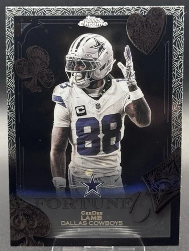 2025 Topps Chrome CeeDee Lamb Base (RAW)