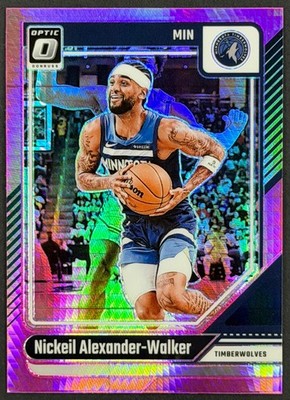 2024-25 Donruss Optic Basketball Hyper Pink 4 Nickeil Alexander-Walker 