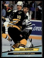1992-93 Ultra #1 Brent Ashton Boston Bruins