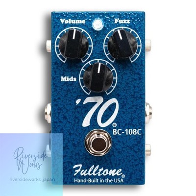 Fulltone 70 PEDAL-BC Fuzz Effektpedal für Gitarre
