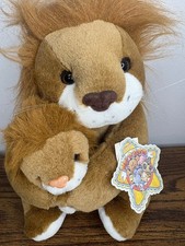 VTG Hug-a-Plush Lion and Cub by Commonwealth 11  