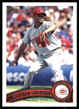 Francisco Cordero 2011 Topps #593 Reds MLB READ FREE SHIPPING AutographDen