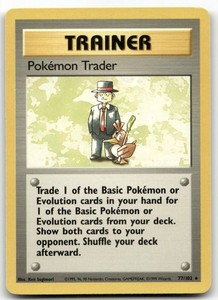 Pokemon Trader 077/102 Base Set Unlimited