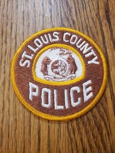 Obsolete St. Louis County Police patch Missouri