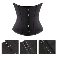 Waist Cincher Belt For Women Tummy Control Boned Lace Up Corset Waist Trainer