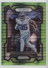 2023 Panini Prizm Rookies Neon Green Pulsar Prizm DeMarvion Overshown #323 1d8u