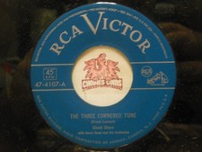 Dinah Shore – The Three Cornered Tune / 'Cause I Love You, 45 RPM EX (Wi)