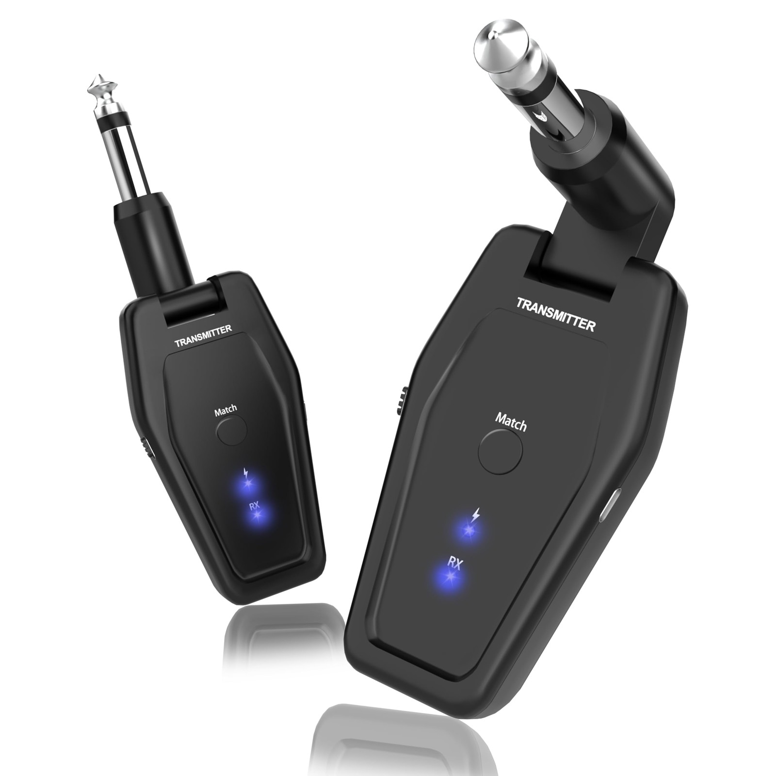 Bluetooth Guitar Wireless System with 50m Range Transmitter Receiver