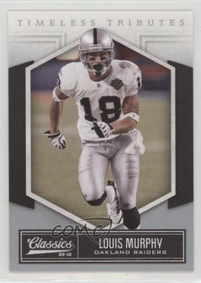 2010 Panini Classics Timeless Tributes Silver 87/100 Louis Murphy #72 fm0