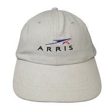 Arris Slideback Baseball Cap Beige One Size Adjustable Embroidered Headshots