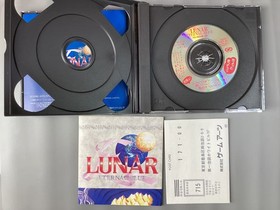 LUNAR ETERNAL BLUE Mega CD Complete condition Japan YA