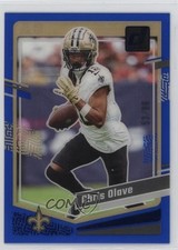 2023 Panini Clearly Donruss Blue 53/99 Chris Olave #35 1o4j