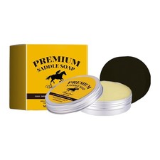 Saddle Soap For Leather   All-Natural Leather Cleaner  Conditioner Kit