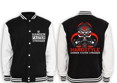 Hardstyle Collegejacke Hardstyle Gabba Hardcore Techno Rotterdam RTC Techno