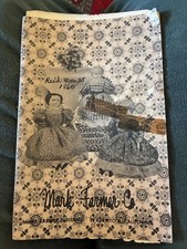 Vintage Mark Farmer Co Doll Catalog 1960 w Price Lists 46 Pgs Black  White Pix