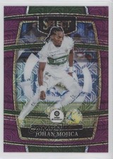 2021 Panini Chronicles Base La Liga Select Purple Mojo Prizm Johan Mojica 0r08
