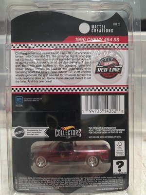 Hot Wheels 2023 RLC Exclusive 1990 Chevy 454 SS HNL20 1:64 Chrome