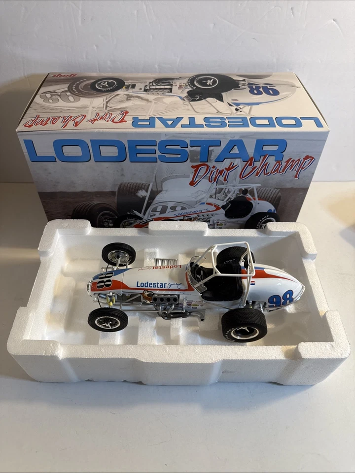 #98 JOHNNY PARSONS USAC 1/18 LODESTAR SPECIAL FORD COSWORTH AGAJANIAN GMP - Image 2 of 4