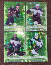 2022/23 Upper Deck ICE Green Variant Clayton Keller Karel Vejmelka Maccelli Rc