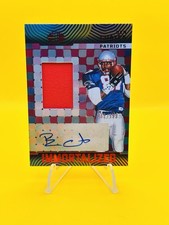 2024 Panini Illusions Ben Coates Immortalized Red Jersey Auto /199 Patriots