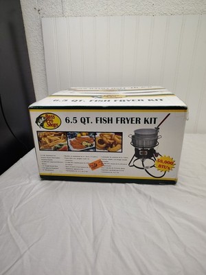 6.5 QT Outdoor Fish Fryer Kit Bass Pro Shops Aluminum Pot NEW