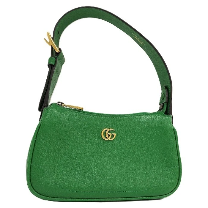 Mini sac à bandoulière GUCCI Aphrodite GG vert Marmont 739076