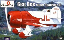 Gee Bee Super Sportster R1 Aircraft / 1:72 - Amodel 7267
