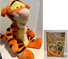 2000 Disney Fisher Price My Talkin' Tigger Jumbo Plush 22"  Tigger Movie Book