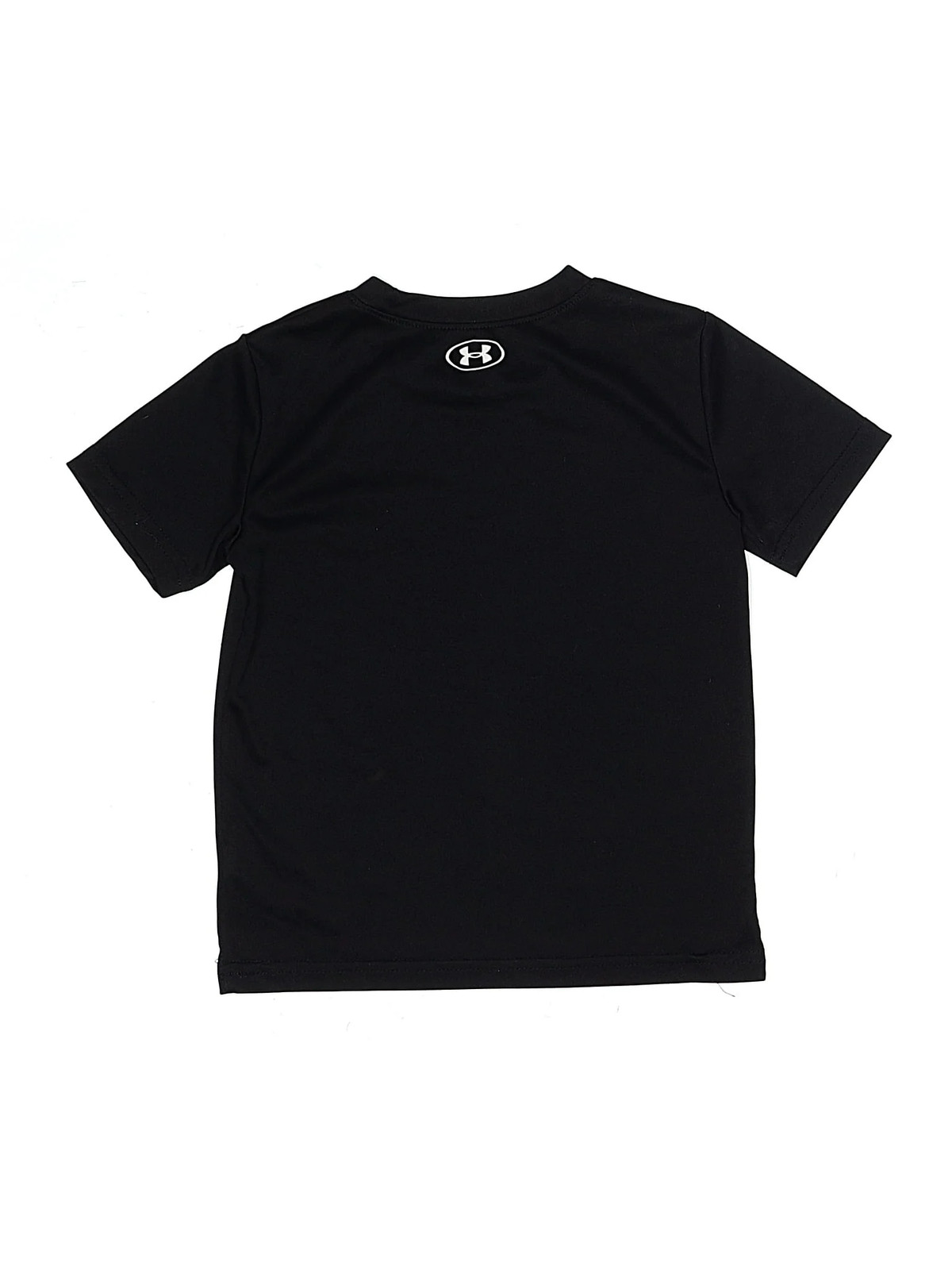 Under Armour Boys Black Short Sleeve T-Shirt 4 thumbnail 2