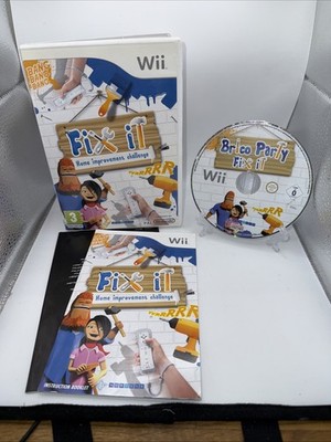 FIX IT Home Improvement Challenge Nintendo Wii Spiel inklusive Anleitung