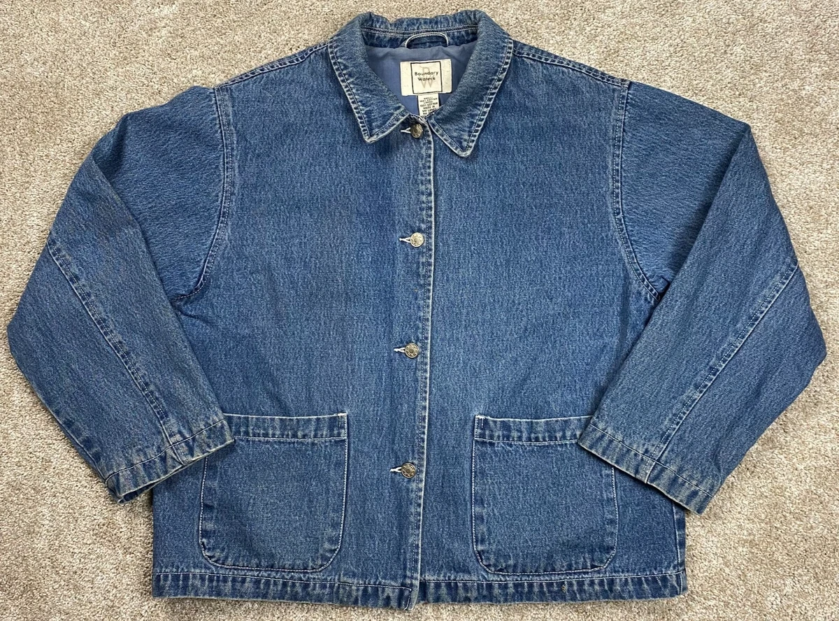 Denim Jacket Vintage Coats, Jackets & Vests for Women for sale - eBay