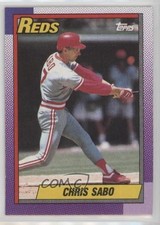 1990 Topps Chris Sabo #737 1d4t