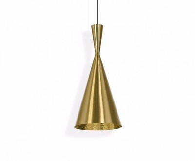 Tom Dixon Beat Tall Pendelleuchte schwarz