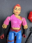 1986 HASBRO GI JOE ARAH DREADNOK ZARANA v1 NO EARRINGS FIGURE 100% COMPLETE